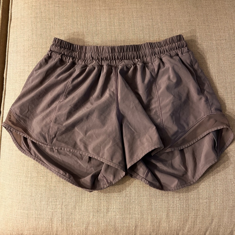 Lavender lululemon shorts